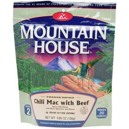 Mountain House - Chili Mac w/ Beef - 2 Serving Entrée