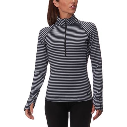 Mountain Hardwear - Butterlicious Stripe 1/2-Zip Shirt - Women's