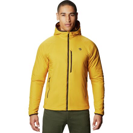 Mountain Hardwear - Kor Strata Hooded Jacket - Men's - Gold Hour