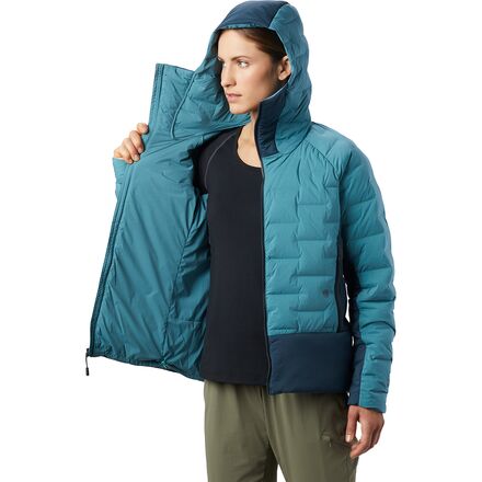 Mountain Hardwear - Super DS Climb Hooded Down Jacket - Women's