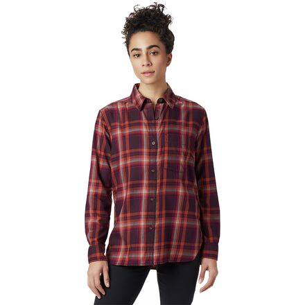 Mountain Hardwear - Riley Long-Sleeve Button-Up Shirt - Women's - Darkest Dawn