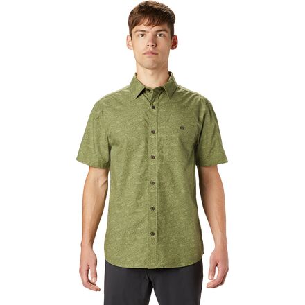 Mountain Hardwear - Conness Lakes Short-Sleeve Shirt - Men's - Field Wave Print