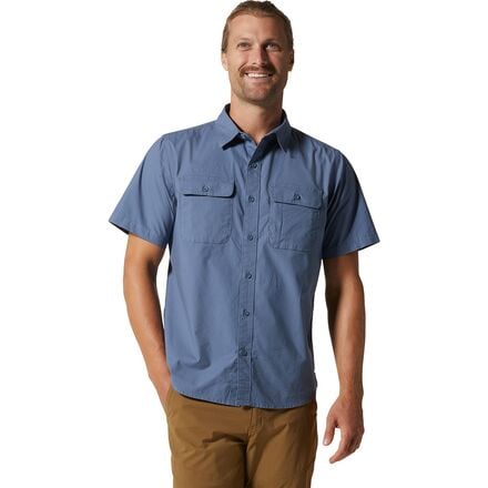 Mountain Hardwear - J Tree Short-Sleeve Shirt - Men's - Light Zinc