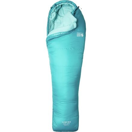 Mountain Hardwear - Lamina Sleeping Bag: 15F Synthetic - Women's - Vivid Teal