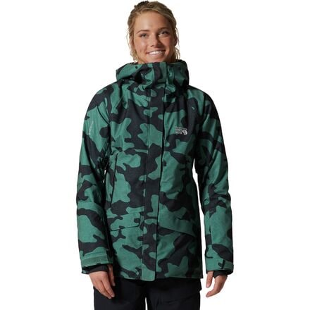 Mountain Hardwear - Cloudbank GORE-TEX Insulated Jacket - Women's - Mint Palm Camo