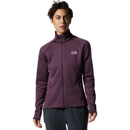 Mountain Hardwear - Polartec Power Stretch Pro Full-Zip Jacket - Women's - Dusty Purple