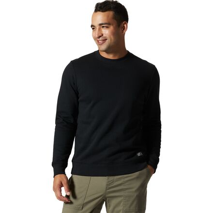 Mountain Hardwear - Logo Label Crew Sweatshirt - Men's - Black