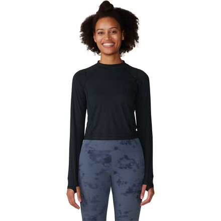 Crater Lake Long-Sleeve Crop Top - Women's