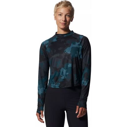 Mountain Hardwear - Crater Lake Long-Sleeve Crop Top - Women's