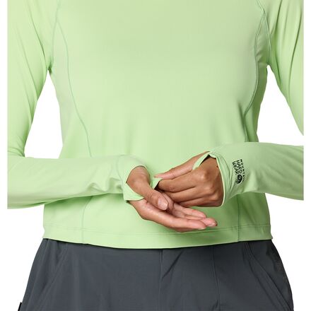 Mountain Hardwear - Crater Lake Long-Sleeve Crop Top - Women's