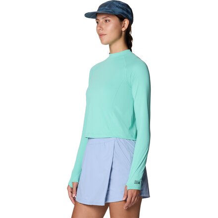 Mountain Hardwear - Crater Lake Long-Sleeve Crop Top - Women's