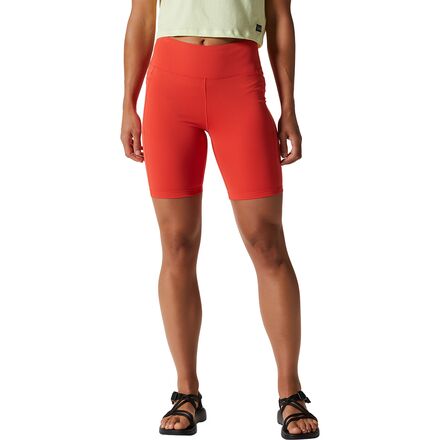 Mountain Hardwear - Mountain Stretch High Rise 8in Bike Short - Women's - Summit Red