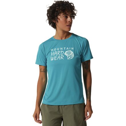 Mountain Hardwear - Wicked Tech Short-Sleeve Shirt - Women's - Teton Blue