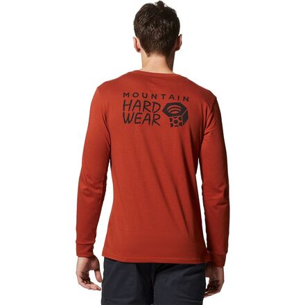 Mountain Hardwear - MHW Back Logo Long-Sleeve T-Shirt - Men's - Dark Copper