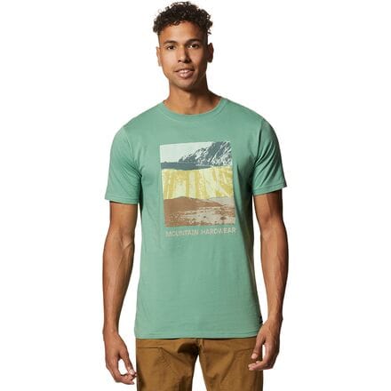 Mountain Hardwear - MHW Topography Short-Sleeve T-Shirt - Men's - Aloe