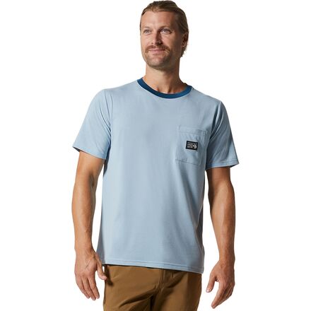 Mountain Hardwear - Wander Pass Short-Sleeve Shirt - Men's - Blue Chambray EOE Heather
