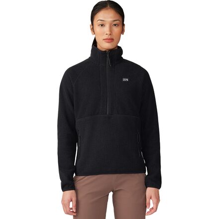 Mountain Hardwear - Explore Fleece 1/2-Zip Pullover - Women's - Black