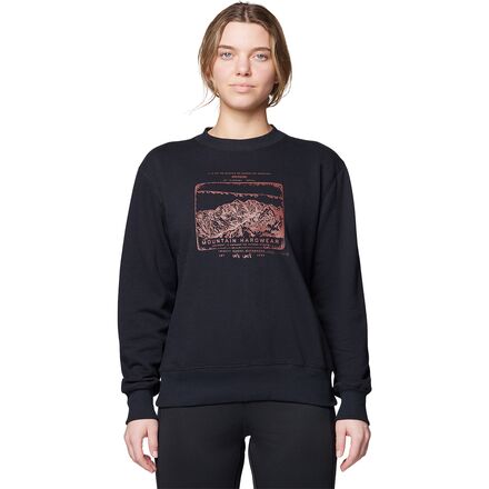 Logo Pullover Crew Sweatshirt - Women's