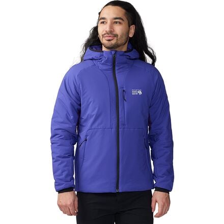 Mountain Hardwear - Kor Stasis Hooded Jacket - Men's - Klein Blue