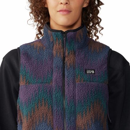 Mountain Hardwear - HiCamp Fleece Printed Vest - Women's