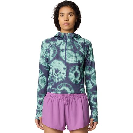 Crater Lake Crop Zip Top - Women's