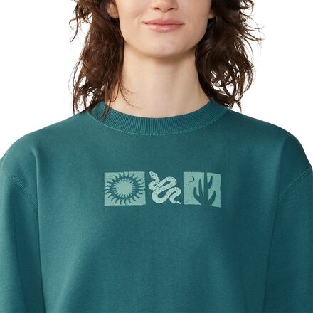 Mountain Hardwear - Desert Check Pullover Crew Sweatshirt - Women's