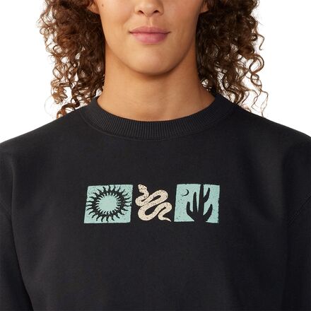 Mountain Hardwear - Desert Check Pullover Crew Sweatshirt - Women's