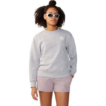 Spiral Pullover Crew Sweatshirt - Women's