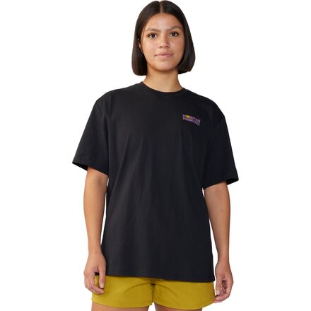 Tie Dye Earth Boxy Short-Sleeve Top - Women's