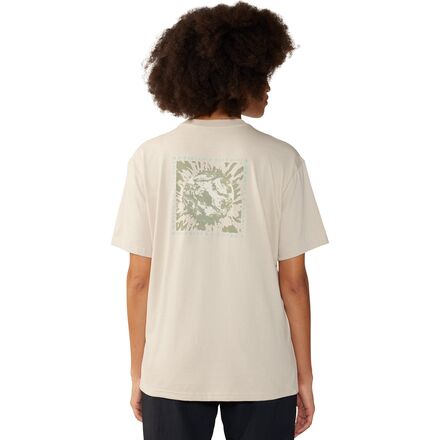 Tie Dye Earth Boxy Short-Sleeve Top - Women's