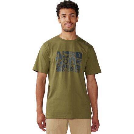 Desert Check Short-Sleeve T-Shirt - Men's