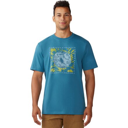 Tie Dye Earth Short-Sleeve T-Shirt - Men's