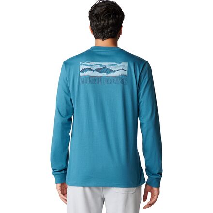 Mountain Hardwear - Mt. Whitney Long-Sleeve T-Shirt - Men's - Baltic Blue