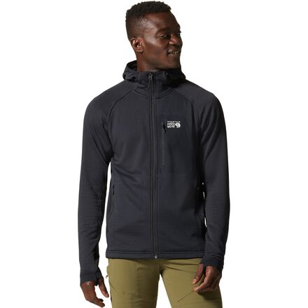 Polartec Power Grid Full-Zip Hoodie - Men's