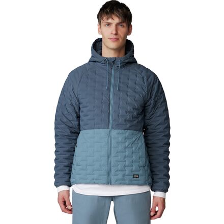 Stretchdown Light Full-Zip Hooded Jacket - Men's