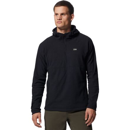 Mountain Hardwear - Summit Grid Hoodie - Men's - Black