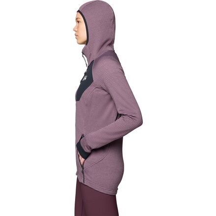 Mountain Hardwear - Polartec Power Grid Full-Zip Hooded Jacket  - Women's