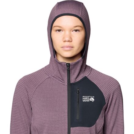 Mountain Hardwear - Polartec Power Grid Full-Zip Hooded Jacket  - Women's