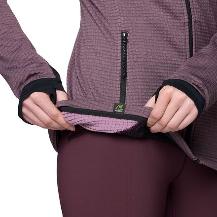 Mountain Hardwear - Polartec Power Grid Full-Zip Hooded Jacket  - Women's