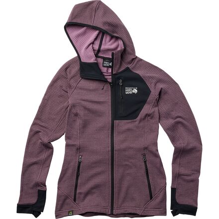 Mountain Hardwear - Polartec Power Grid Full-Zip Hooded Jacket  - Women's