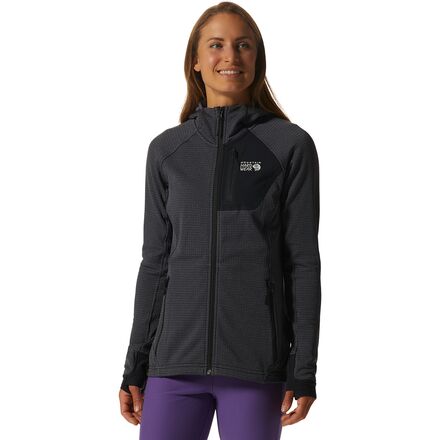 Polartec Power Grid Full-Zip Hooded Jacket  - Women's