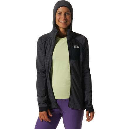 Mountain Hardwear - Polartec Power Grid Full-Zip Hooded Jacket  - Women's
