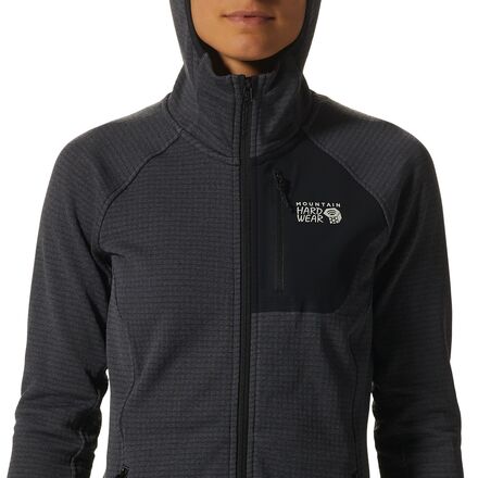 Mountain Hardwear - Polartec Power Grid Full-Zip Hooded Jacket  - Women's