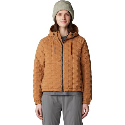 Stretchdown Light Full-Zip Hooded Jacket - Women's