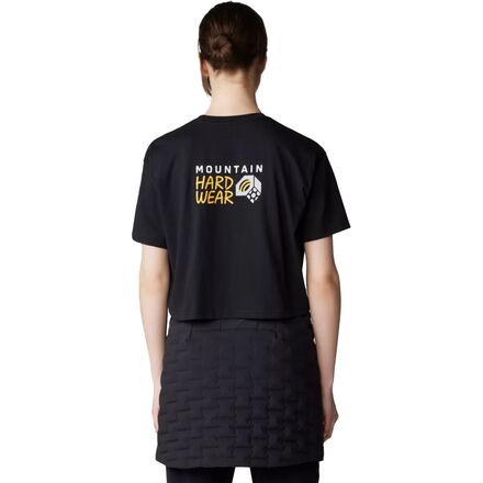 Box Logo Boxy Crop Short-Sleeve Top - Women's