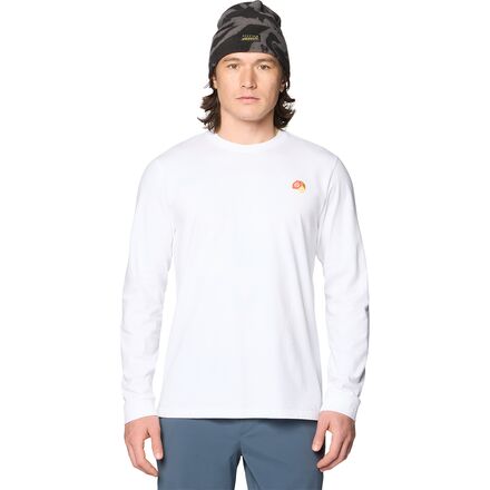 Tri-Color Logo Long-Sleeve T-Shirt - Men's