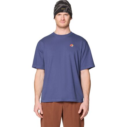 Tri-Color Logo Short-Sleeve T-Shirt - Men's
