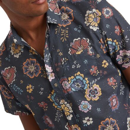 Marine Layer - Floral Print Short-Sleeve Shirt - Men's