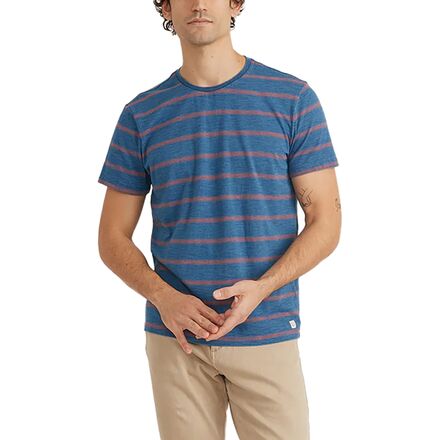 Marine Layer - Indigo Stripe T-Shirt - Men's
