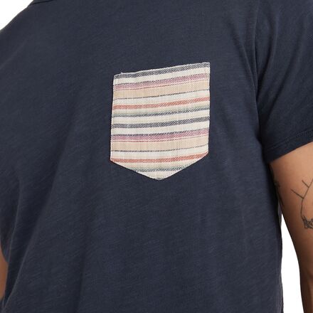 Marine Layer - Saddle Hem Contrast Pocket T-Shirt - Men's